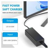 12V Power Cord Compatible with Dell Monitor 22