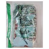 Pillow Cover 20x20 Inch Set of 2, Asian Scenic Coral Green Blue Throw Pillows Farmhouse Chinoiserie Decorative Pillowcase Linen Cushion Cover for Home Sofa Bedroom Outdoor - Retail: $19