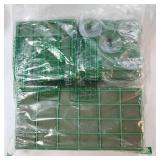 3 Packs Floral Foam Cage Rectangle and Square Flower Holder with Floral Foam Blocks Flower Cage Holders Flower Arrangements Supplies Cage for Fresh Flowers, Wedding Home Garden Decorations - Retail: $