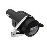 FM Bluetooth Radio Transmitter for Car, Hands-Free Kit with Dual USB Charging Ports, 12W USB-A + 20W Fast Type-C Car Charger, Wireless Adapter for Calls, Siri and Google Assistant - Retail: $31