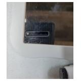 U Brands White Locker Accessory Kit, with Magnets, Mirror, Whiteboard, Marker, Cup. MIRROR HAS SCRATCHES IN THE LOWER LEFT CORNER. - Retail: $3