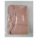 28 x 52" Fitted Crib Sheet for Girl, Pink Muslin Baby Crib Sheets for Standard Crib Mattress, Soft and Breathable Neutral Cotton Crib Sheets. - Retail: $18"