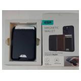 MagSafe Wallet, 5-Card Holder With RFID Blocking, MagSafe Sticker Included, Slim Magnetic Wallet for iPhone 17/16/15/14/13/12 Series and Selected Samsung Devices, Not for 13/12 Mini, Dark Blue - Retai