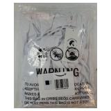 White Dress Women Summer Elegant Sleeveless Crewneck Maxi Dress Beach Party Flowy Swing Long Dresses X-Large - Retail: $30