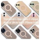 iPhone 16 Pro | Compatible with MagSafe | 10ft Drop Tested | Jelly Apricot - Retail: $29