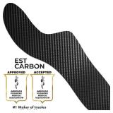 Carbon Fiber Insole - 1 pc, Men 7.5, Women 8.5-9 - Mortons Extension - Orthotic Insole - Rigid Shoe Insert - Foot Arch Support - Turf Toe Stiff Plate - FSA Eligible - Thin Sport Sole - Retail: $40