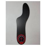 Carbon Fiber Insole - 1 pc, Men 7.5, Women 8.5-9 - Mortons Extension - Orthotic Insole - Rigid Shoe Insert - Foot Arch Support - Turf Toe Stiff Plate - FSA Eligible - Thin Sport Sole - Retail: $40