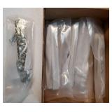 Bridged Drawer Cabinet Pulls, 5-Pack Antique Brass 3 Hole Centers, Antique Peony Solid Cast, TG0115AB076 - Retail: $19"