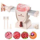 Meat Slicer Cleaver Kitchen Knife Set For Meat Slicing Shredding, Manual Fresh Meats Cutter Food Slicer For Beef Pork Mutton For Home Cooking BBQ Hot Pot - Retail: $27
