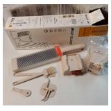 Meat Slicer Cleaver Kitchen Knife Set For Meat Slicing Shredding, Manual Fresh Meats Cutter Food Slicer For Beef Pork Mutton For Home Cooking BBQ Hot Pot - Retail: $27