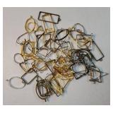 60Pcs Hollow Frame Pendants - Resin Craft Bezels Jewelry Molds for Necklaces and Earrings Making Supplies - Retail: $9