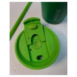 18oz Tumbler With lid And Straw Stainless Steel Travel Coffee Mug Insulated Tumblers Cups, Bamboo Grove - Retail: $14