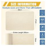 Linen Fabric Repair Tape Kit, 4 x 80" Self-Adhesive Couch Patch Repair Fabric Patches for Furniture, Clothes, Upholstery, Carpets, Chairs, Sofas, Pillows Beige - Retail: $10"