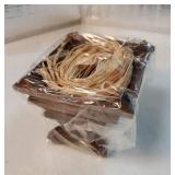 Baby Jesus Manger Ornament Wooden Manger with Natural Hay Jesus Nativity Scene Decoration Religious Christmas Decoration Mini Manger for Indoor Nativity Scene - Retail: $15