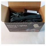 Home Lighting 66ft Christmas Decorative Mini Lights, 200 LED Green Wire Fairy Starry String Lights Plug in, 8 Lighting Modes, for Indoor Outdoor Xmas Tree Wedding Party Decoration (Warm White) - Retai