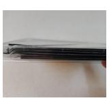 12 Pcs Rug Tape, Non Slip Rug Pads Grippers for Hardwood Floors and Tiles, Reusable Carpet Tape for Area Rugs, Double-Sided Adhesive Rug Stickers Keep Corners Flat (Black) - Retail: $12