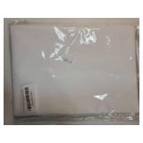 PEVA Bathroom Waterproof Shower Curtain Liner 70 W X 70" H, White, Heavy Duty Hotel Quality Shower Curtain Liner with Metal Grommets and Plastic Shower Hooks - Retail: $10"