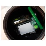 Floating Potion Cauldron - Cauldron Halloween Decor with Magic Floating Potion Bottles and Diffuser - Black Plastic Witches Bowl Hocus Pocus Party Decoration for Vintage Home Decor - Retail: $19