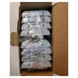 Solar Deck Lights Outdoor 16 Pack, Solar Step Lights Waterproof Led Solar lights for Outdoor Stairs, Step , Fence, Yard, Patio, and Pathway(Warm White) - Retail: $25