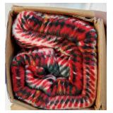 Christmas Plaid Decorative Throw Pillow Covers Set of 2 Scottish Tartan Vintage Farmhouse Winter Cuhion Case Pillow Covers for Couch Living Room Sofa Bed Porch Home Decor 20x20inch White - Retail: $35