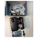 Keyless Entry Door Lock with Keypad - Smart Deadbolt Lock for Front Door with 2 Keys - Auto Lock - Easy Installation - Oil-Rubbed Bronze - Retail: $33