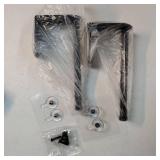 2 Pack Hat Racks for Baseball Caps, Stainless Steel Hat Organizer for Baseball Cap, Hat Holder Storage Organizer, Hat Hanger Strong Adhesive/Wall Drilled for Door, Bedroom, Closet(Black 6 in) - Retail