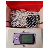 Unit Muscle Stimulator, 24 Modes TENS EMS Machine for Pain Relief Therapy/Pain Management, Rechargeable Electronic Pulse Massager with 2x2" and 2"x4" TENS Unit Electrode Pads - Retail: $27"