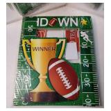 Football Theme Picture Frame, 23.6 x 15.7 inches, Multicolor, for Party Decoration and Photography - Retail: $10