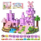 Magnetic Blocks, Magnetic Building Blocks 100pcs, STEM Sensory Toys with Princess Castle Build Creative Magnet Tiles for Toddlers Ages 3+, Boys & Girls Christmas Birthday Party Kids Gifts - Retail: $2