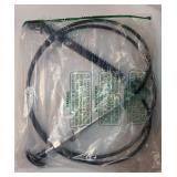 AM132704 Snowblower Cable for John Deere Snow Thrower Tractors Snow Blower GT GX LX 100 Series 345 355 425 445 455 X475 X565 X720 Push Pull Chute Cable - Retail: $30