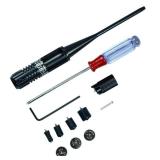 All in One .22 to .50 Caliber Rifle Gauge Boresight Red Dot Laser Boresighter. MISSING PARTS. - Retail: $14