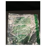 Ayliss Lace Fingerless Rhinestone Bridal Gloves - Crystal Bridal Lace Gloves for Wedding Party Opera Prom Halloween (White)