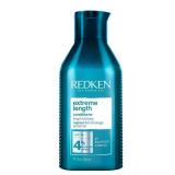 Redken Extreme Length Conditioner For Damaged Hair - Fortifies, Strengthens and Conditions Hair, Infused With Biotin & Castor Oil For Hair Growth, 10.1 Fl Oz