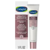 Cetaphil Face Serum, Healthy Radiance Antioxidant-C Serum, Visibly Reduces Look of Dark Spots and Hyperpigmentation, Designed for Sensitive Skin, Hypoallergenic, Fragrance Free, 1 oz