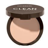 Covergirl Clean Invisible Pressed Powder, Lightweight, Breathable, Vegan Formula, Creamy Natural 120, 0.38oz
