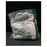 SUUKSESS Women Double Line Scoop Neck Thong Bodysuit Round Neck Long Sleeve Tops(Pink, M)