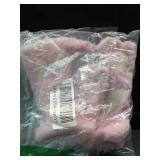 Himine Cat Claw Bear Paw Fingerless Winter Plush Gloves 1*Pair(Pink)