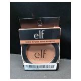 e.l.f. Primer-Infused Bronzer, Long-Lasting, Lightweight & Buildable Powder Bronzer, Delivers A Matte Finish, Vegan & Cruelty-Free, Fresh Tan