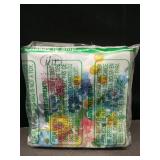 IHR Ideal Home Range Cocktail Napkins Disposable 3-Ply Paper Party Napkin Pack, 5" x 5", Early Magic, 20-Count