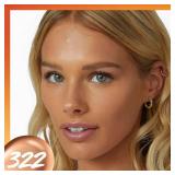 Maybelline Super Stay Up to 24HR Skin Tint, Radiant Light-to-Medium Coverage Foundation, Makeup Infused With Vitamin C, 322, 1 Count