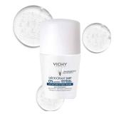 Vichy 24-Hour Dry-Touch Roll-On Deodorant, Aluminum-Free with Invisible Residue-Free Clear Finish Cream Deodorant, Antiperspirant for Sensitive Skin, 24 Hour Protection