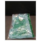 Sherosa 3/4 Length Sleeve Womens Tops Stretchy V Neck Loose Fit Tunic Tops Casual Work Shirts Blue Green S