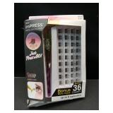 KISS imPRESS Falsies Press On Self Adhesive Eyelashes, 12mm-14mm Natural Volume Press On Lashes, Black, No Glue Needed, Invisible Band, 20 Lash Clusters & Non-Stick Applicator - Natural