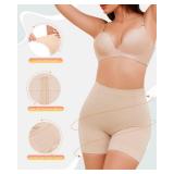 BESTENA Shapewear Shorts,Mid-Waist Body Shaper Shorts Womens Shapewear Tummy Control,Seamless Shapewear for Under Dresses XL