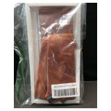 JEMYGINS Rust Formal Necktie and Pocket Square Tie Clip Sets for Men(rust)