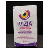 iVIZIA Eyelid Cleansing Wipes for Sensitive Eyelid Cleansing, Preservative-Free, Micellar, No Rinse, Gentle Eye Makeup Remover, 20 Sterile Single-Use Wipes for Eyelids Packaging May Vary