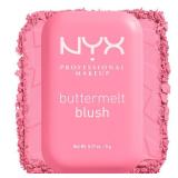 NYX PROFESSIONAL MAKEUP Buttermelt Powder Blush, Fade and Transfer-Resistant Blush, Up to 12HR Make Up Wear, Vegan Formula - Butta Together
