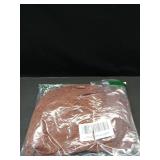 Niyage Toddler Girls Elegant Lace Pom Pom Flutter Sleeve Party Princess Dress Brown sSize- 4