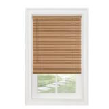 Achim GII Morningstar Indoor Cordless Woodtone Vinyl Light Filtering Window Mini Blind  64  L x 30  W - Retail: $55