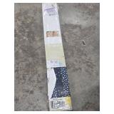 Achim GII Morningstar Indoor Cordless Woodtone Vinyl Light Filtering Window Mini Blind  64  L x 30  W - Retail: $55